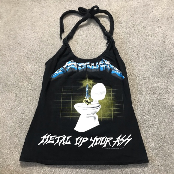 Vintage Tops - '94 Vintage Single Stitch Metallica Tour Halter